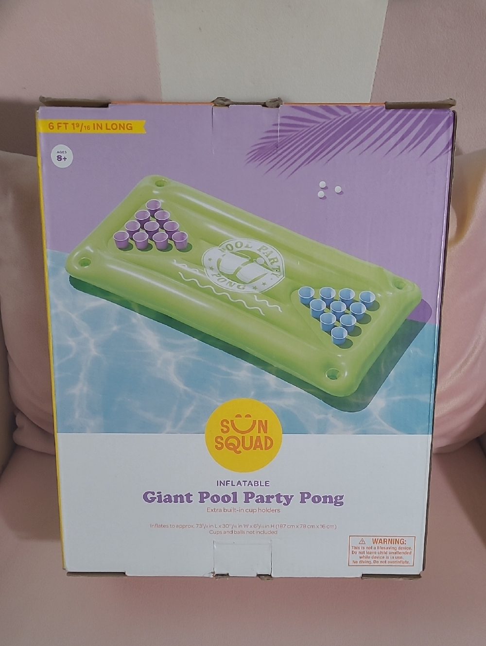 New! Sun Squad Giant Pool Party Png Game
